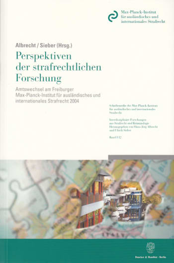 Cover: Perspektiven der strafrechtlichen Forschung