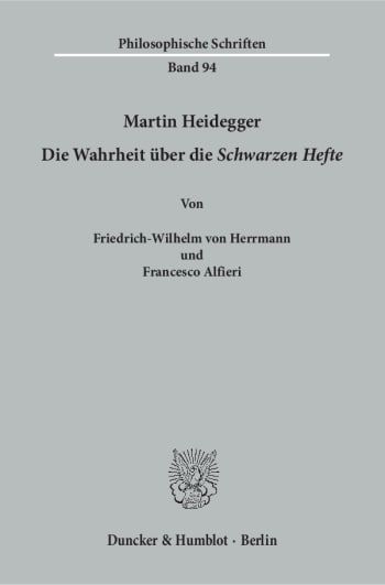 Cover: Martin Heidegger