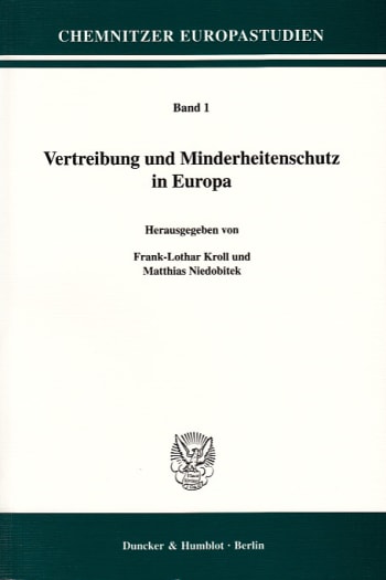 Cover: Vertreibung und Minderheitenschutz in Europa