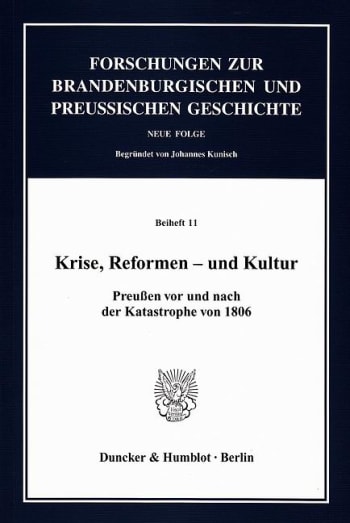 Cover: Krise, Reformen – und Kultur