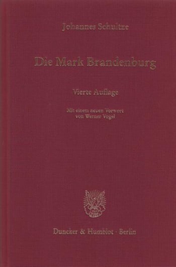 Cover: Die Mark Brandenburg