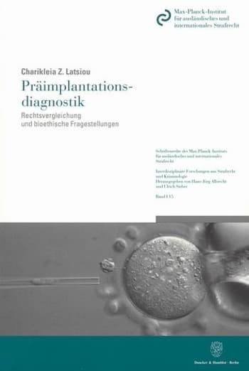 Cover: Präimplantationsdiagnostik