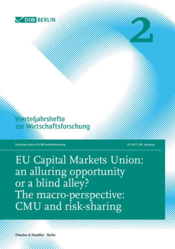 Cover: EU Capital Markets Union: an alluring opportunity or a blind alley?