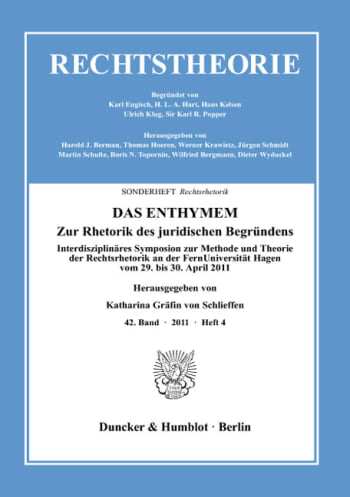 Cover: DAS ENTHYMEM