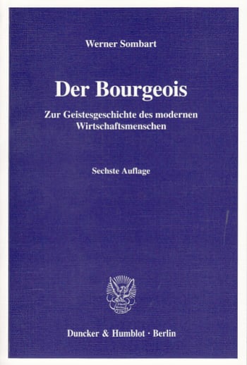 Cover: Der Bourgeois