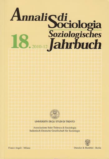 Cover: Annali di Sociologia / Soziologisches Jahrbuch