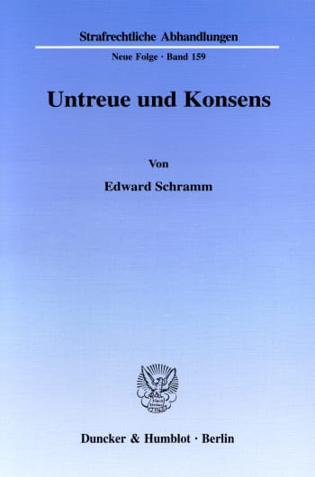 Cover: Untreue und Konsens