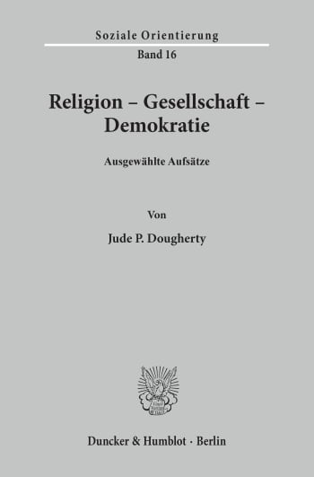 Cover: Religion - Gesellschaft - Demokratie