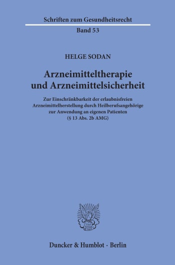 Cover: Arzneimitteltherapie und Arzneimittelsicherheit