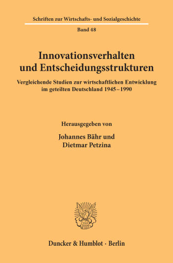 Cover: Innovationsverhalten und Entscheidungsstrukturen