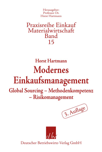 Cover: Modernes Einkaufsmanagement