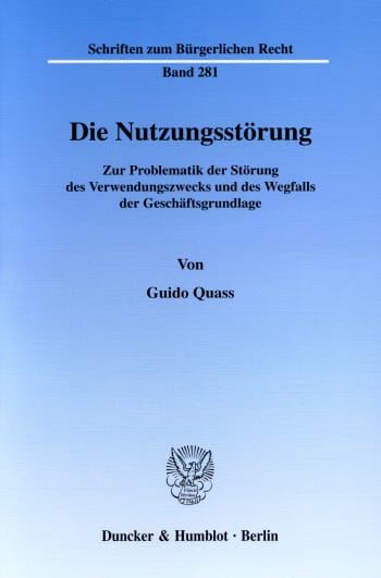 Cover: Die Nutzungsstörung