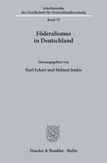 Cover: Föderalismus in Deutschland