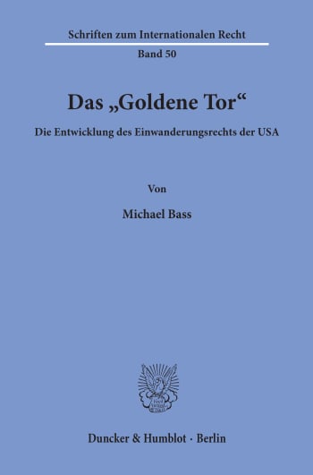 Cover: Das »Goldene Tor«