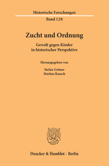 Cover: Zucht und Ordnung