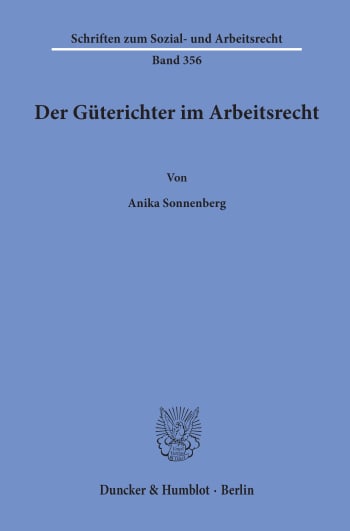 Cover: Der Güterichter im Arbeitsrecht