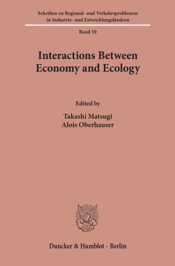 Cover: Interactions Between Economy and Ecology