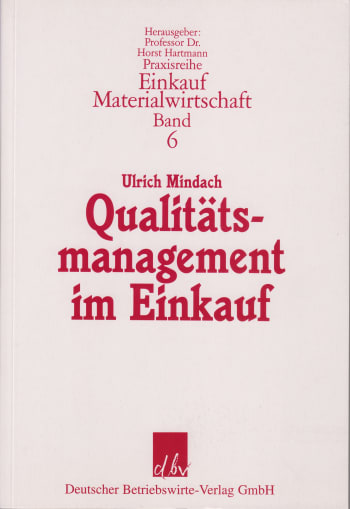 Cover: Qualitätsmanagement im Einkauf