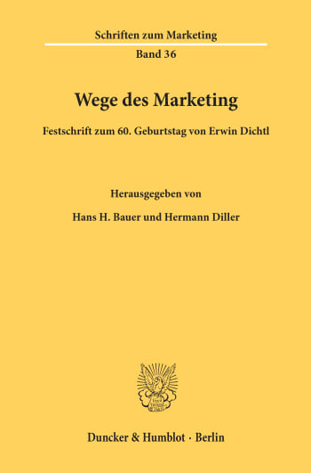 Cover: Wege des Marketing