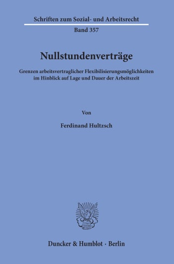 Cover: Nullstundenverträge