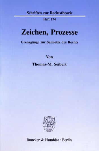 Cover: Zeichen, Prozesse