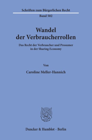 Cover: Wandel der Verbraucherrollen