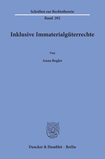 Cover: Inklusive Immaterialgüterrechte