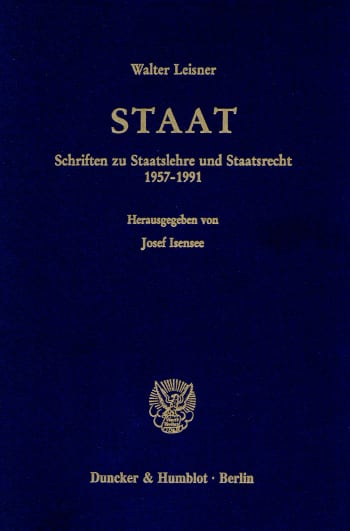 Cover: Staat