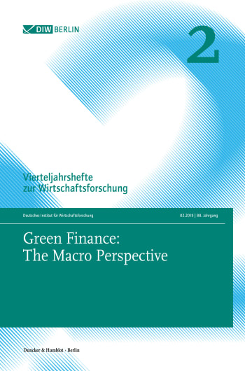 Cover: Green Finance: The Macro Perspective