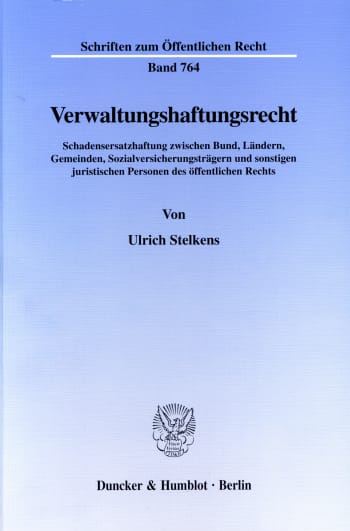 Cover: Verwaltungshaftungsrecht