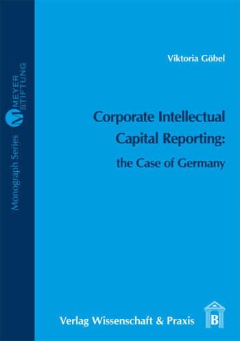 Cover: Corporate Intellectual Capital Reporting: the Case of Germany