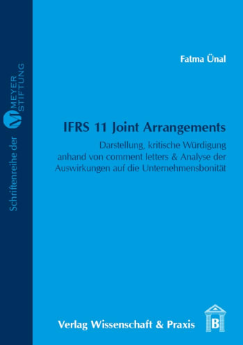 Cover: IFRS 11 Joint Arrangements