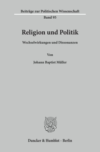 Cover: Religion und Politik