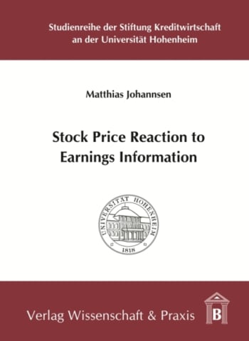 Cover: Stock Price Reaction to Earnings Information