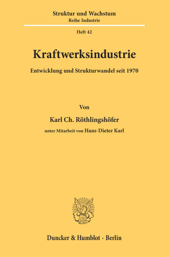 Cover: Kraftwerksindustrie