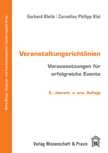 Cover: Veranstaltungsrichtlinien