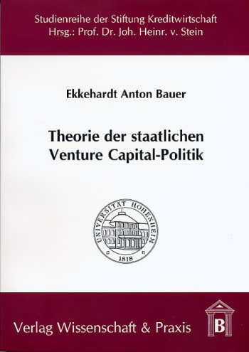 Cover: Theorie der staatlichen Venture Capital-Politik