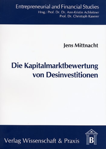 Cover: Die Kapitalmarktbewertung von Desinvestitionen