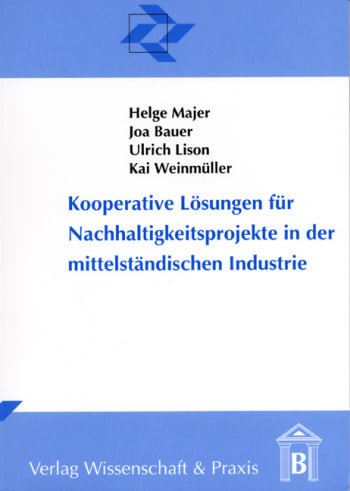 Cover: Kooperative Lösungen für Nachhaltigkeitsprojekte in der mittelständischen Industrie