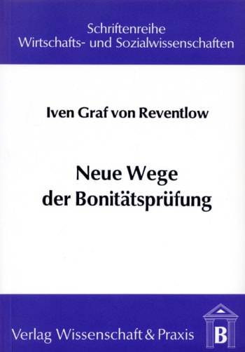 Cover: Neue Wege der Bonitätsprüfung