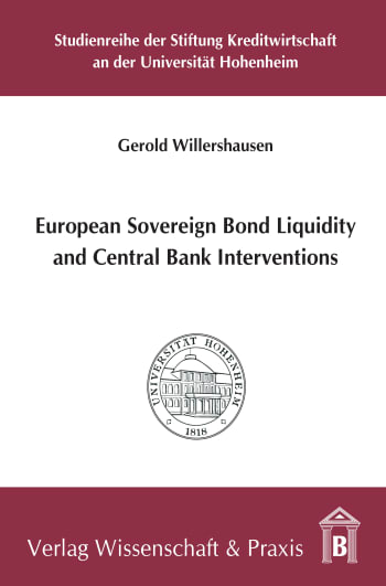 Cover: European Sovereign Bond Liquidity and Central Bank Interventions