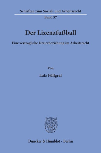 Cover: Der Lizenzfußball