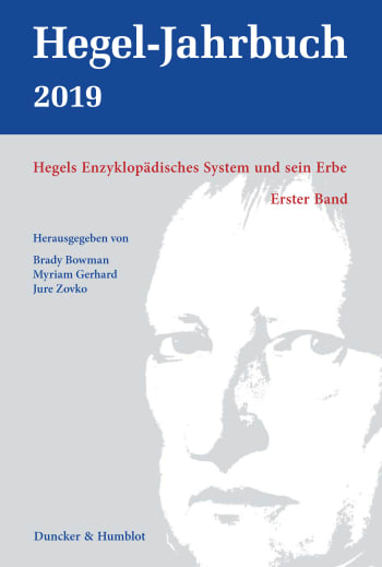 Cover: Hegel-Jahrbuch (HGJB)