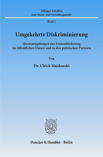 Cover: Umgekehrte Diskriminierung