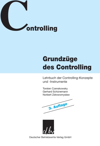 Cover: Grundzüge des Controlling