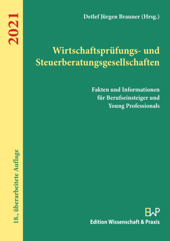 Cover: Wirtschaftsprüfungs- und Steuerberatungsgesellschaften 2021