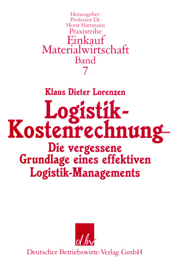 Cover: Logistik-Kostenrechnung