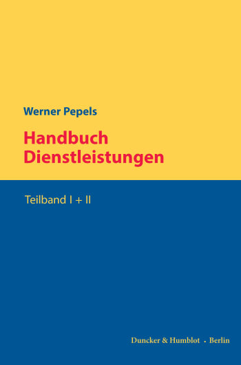 Cover: Handbuch Dienstleistungen