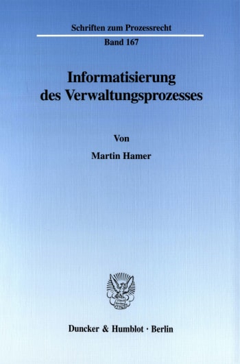 Cover: Informatisierung des Verwaltungsprozesses