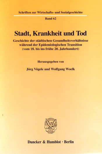 stadt krankheit und tod duncker humblot